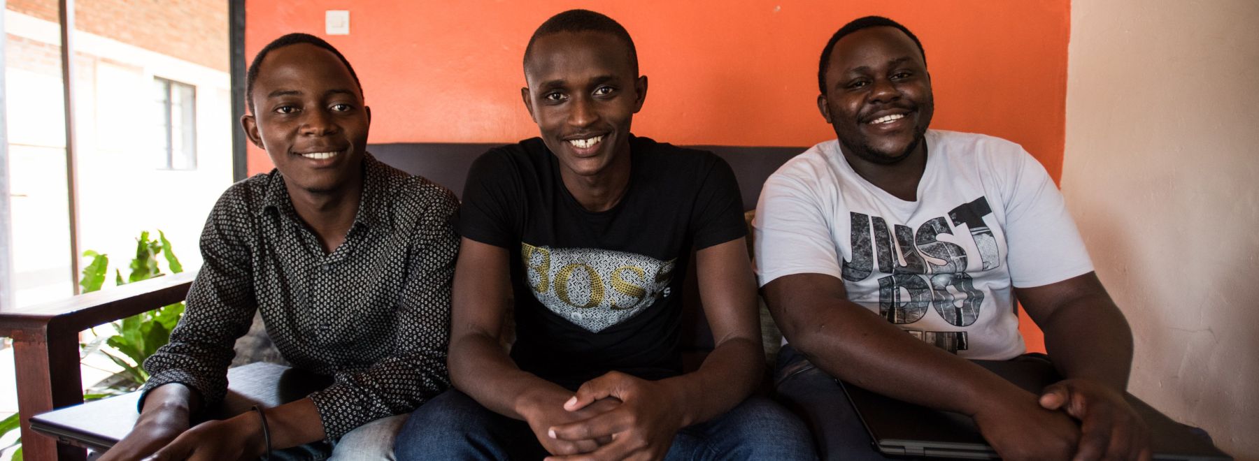 One Acre Fund interns in Rubengera, Rwanda