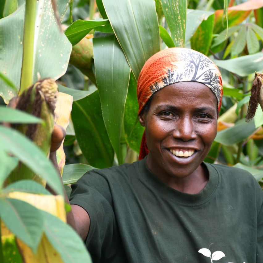 Beatrice Kankindi, a farmer in Burundi