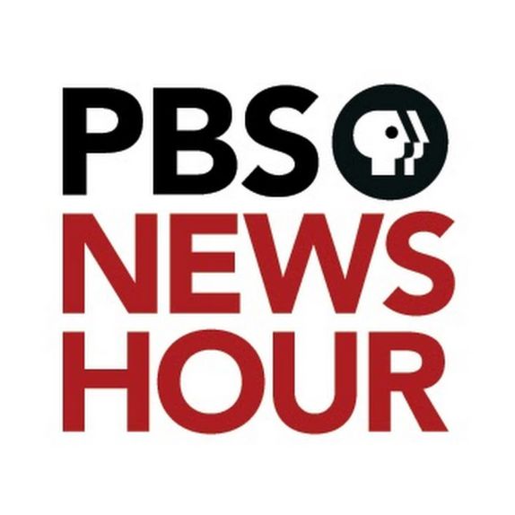 PBS news hour's logo