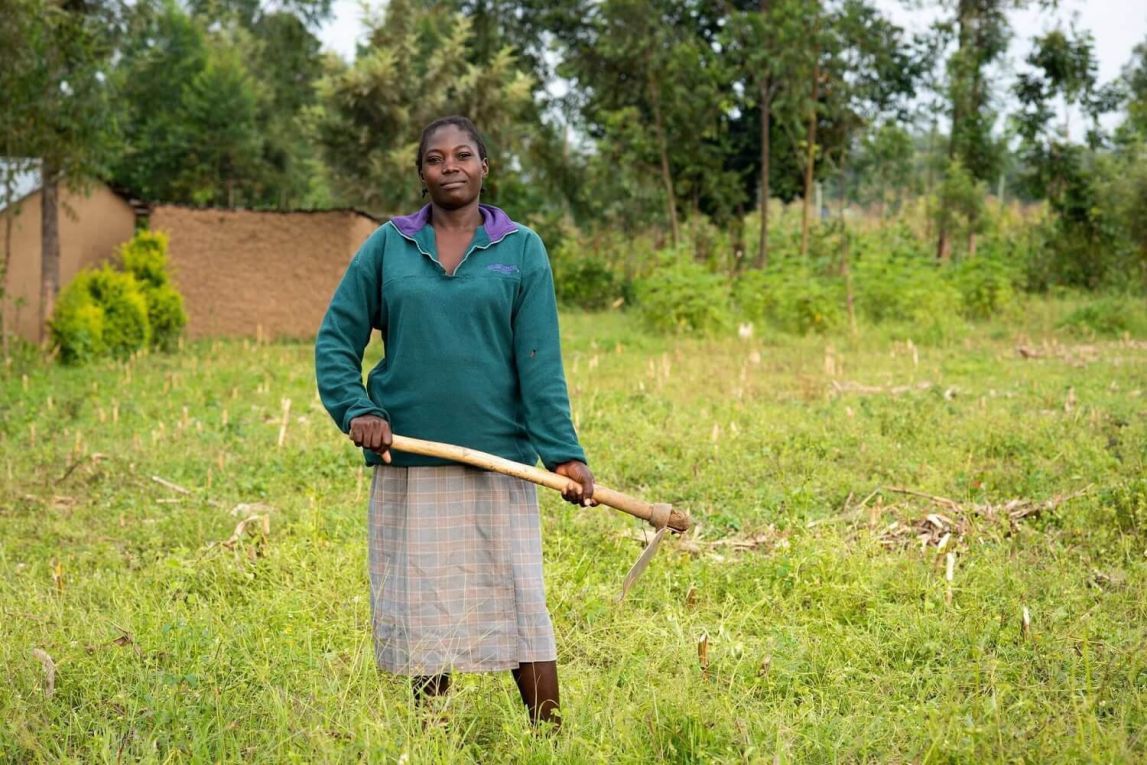 Maureen Ongachi, one of the farmers we work with in Kenya.