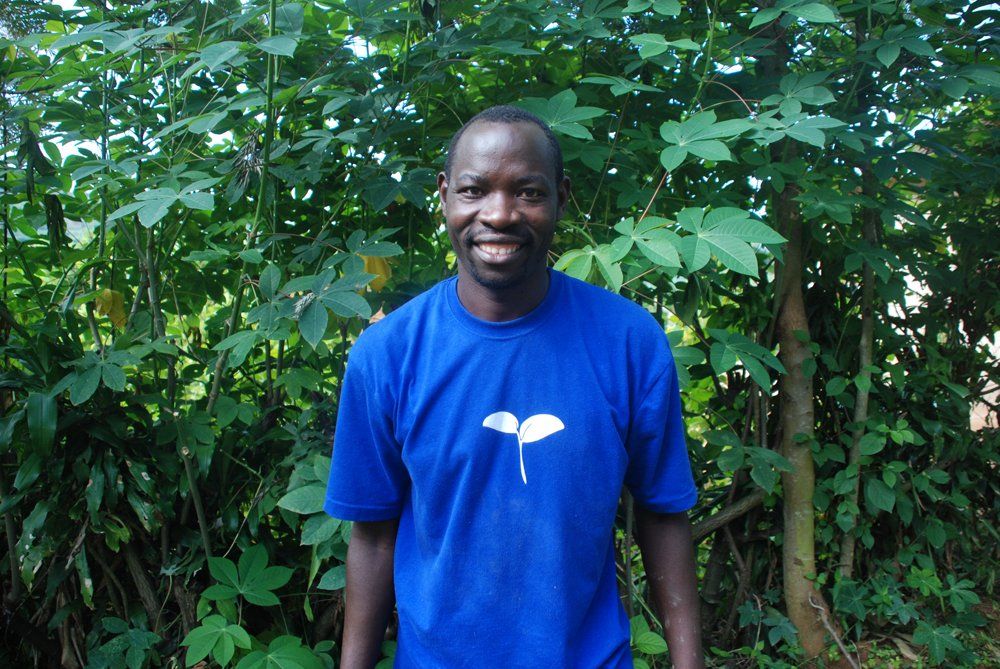 Eric Nyiruburanga, One Acre Fund field manager in Rwanda.