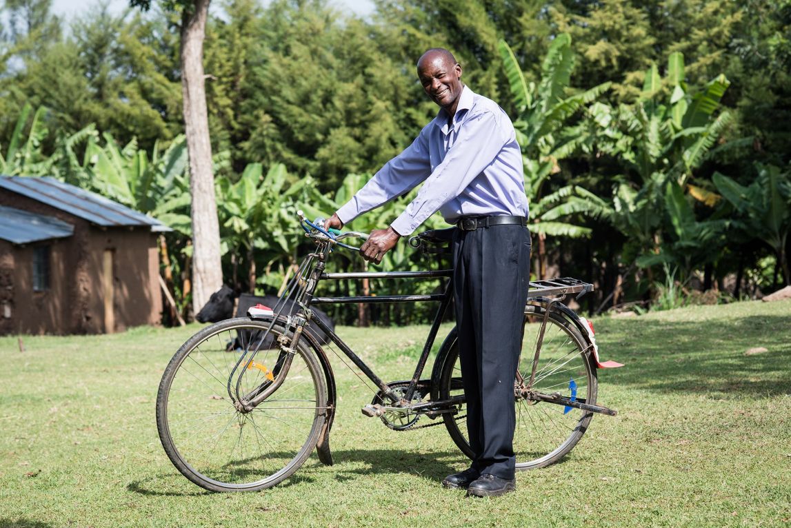 In a place where walking is the only available mode of transportation, owning a bicycle is a significant investment that goes a long way in easing the burden of transporting people and goods.